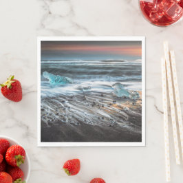 Sunset Beach Standard Luncheon Paper Napkins 29 Pappersservett