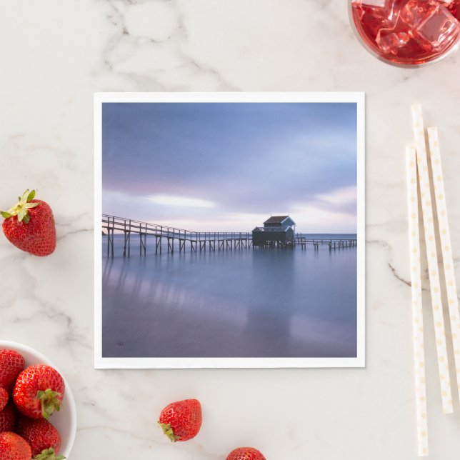 Sunset Beach Standard Luncheon Papper Napkins 30 Pappersservett (Insitu)