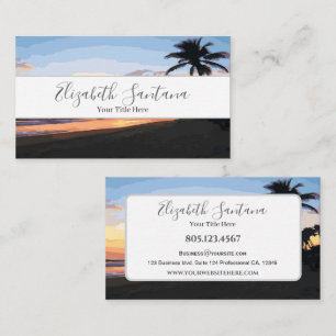Sunset Beach Visitkort