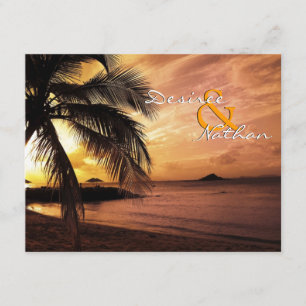 Sunset Beach Wedding OSA Kort