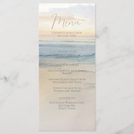 Sunset Beach Wedding | Seaside Beach Wedding Meny