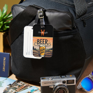 Sunset Beer i Land Bagagebricka