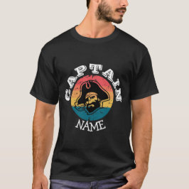 Sunset Black Beard Pirat Party T-Shirt