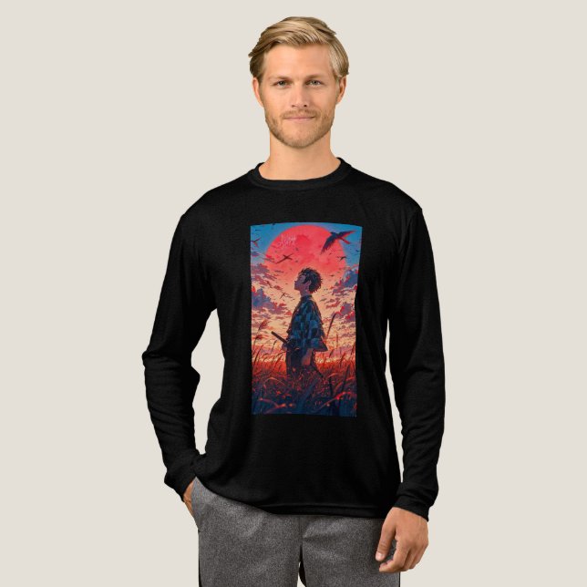 Sunset Blade: Tanjiros Beslut T Shirt (Hel framsida)