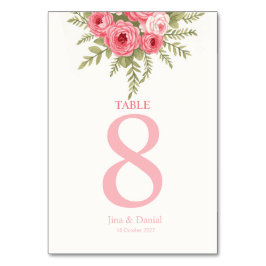 Sunset Bloom Bordsnummer