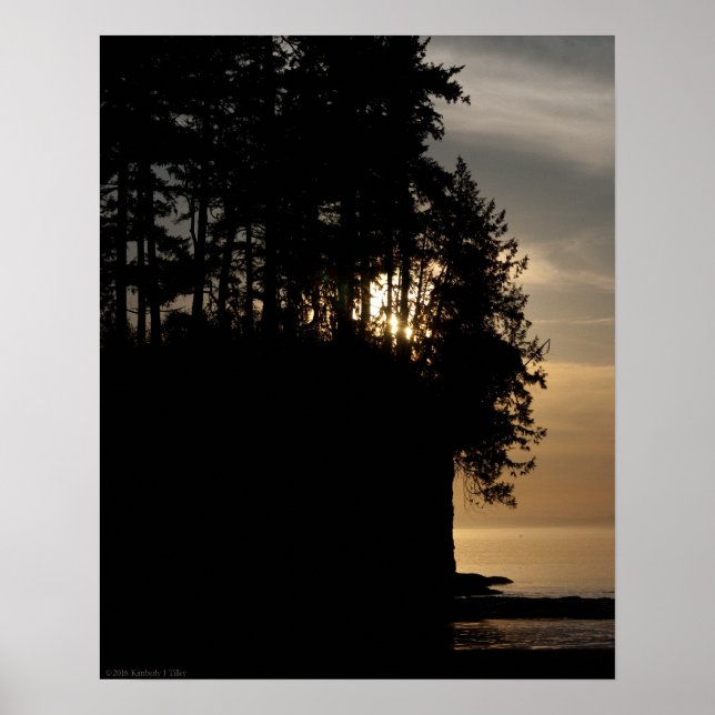 Sunset Bluff Poster (Framsidan)