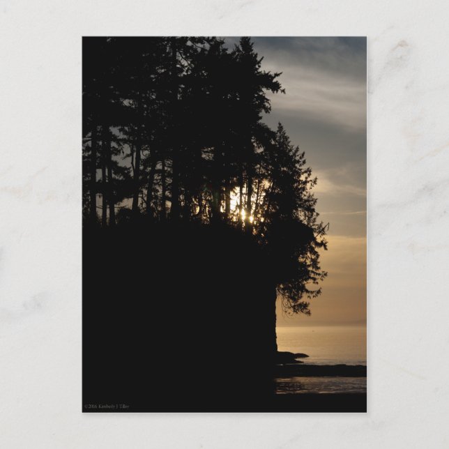 Sunset Bluff Vykort (Framsida)