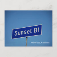 Sunset Blvd, Hollywood, Kalifornien