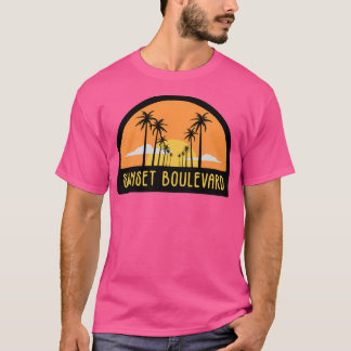 Sunset boulevard t shirt