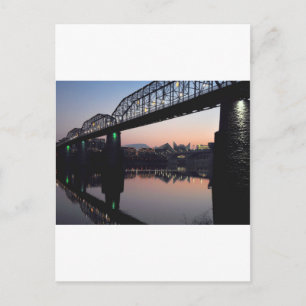 Sunset Bridge Vykort