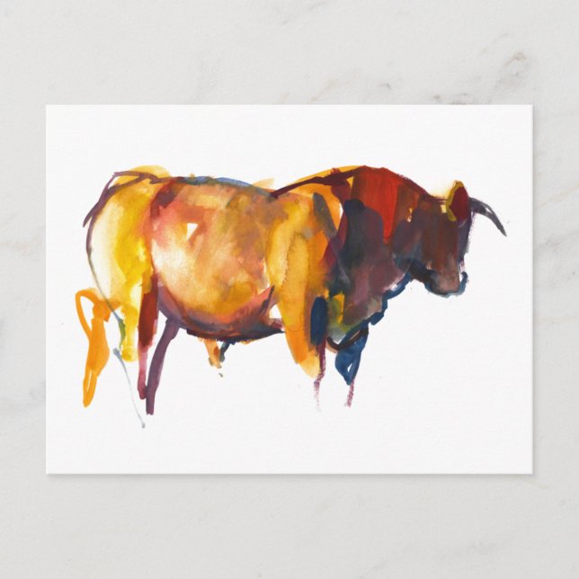 Sunset Bull 2010 Vykort (Framsida)