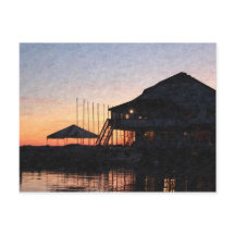 sunset by sjö, Kingston, Ontario, at twilight