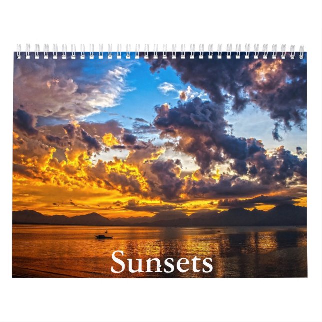 Sunset Calendar Kalender (Omslag)