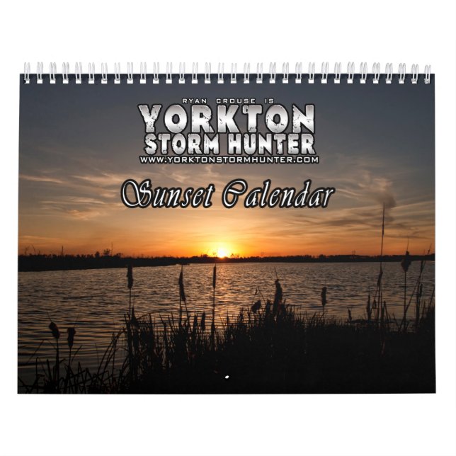 Sunset Calendar Kalender (Omslag)