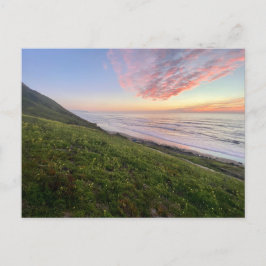 Sunset California Kusten Vykort