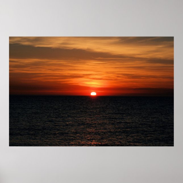 Sunset Cape May Sunset Beach Poster (Framsidan)