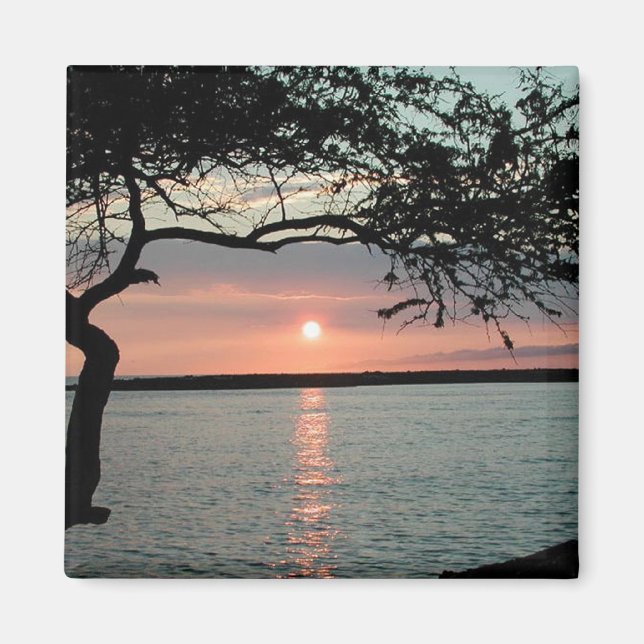 Sunset Carmel, Ca. Magnet (Framsidan)