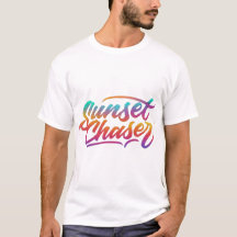 Sunset Chaser Manar White T-Shirt