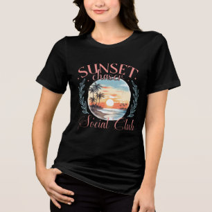 Sunset Chaser Social Club – Solnedgångsälskare T Shirt