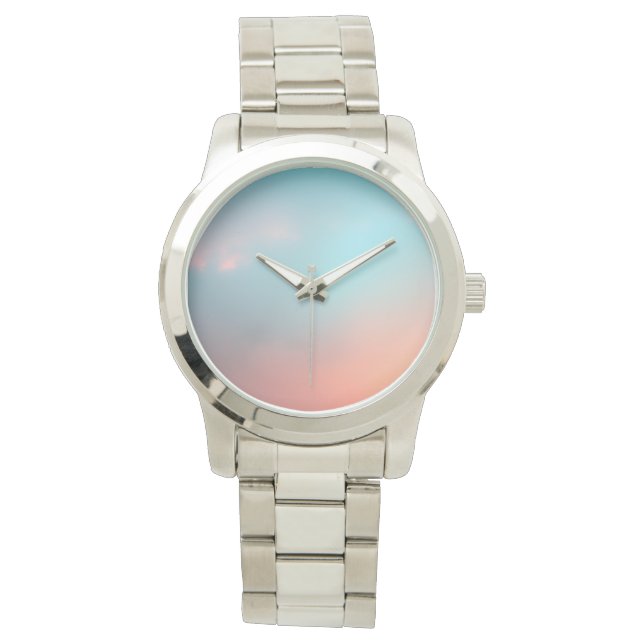 Sunset Clouds Etheral Wrist Armbandsur (Framsida)