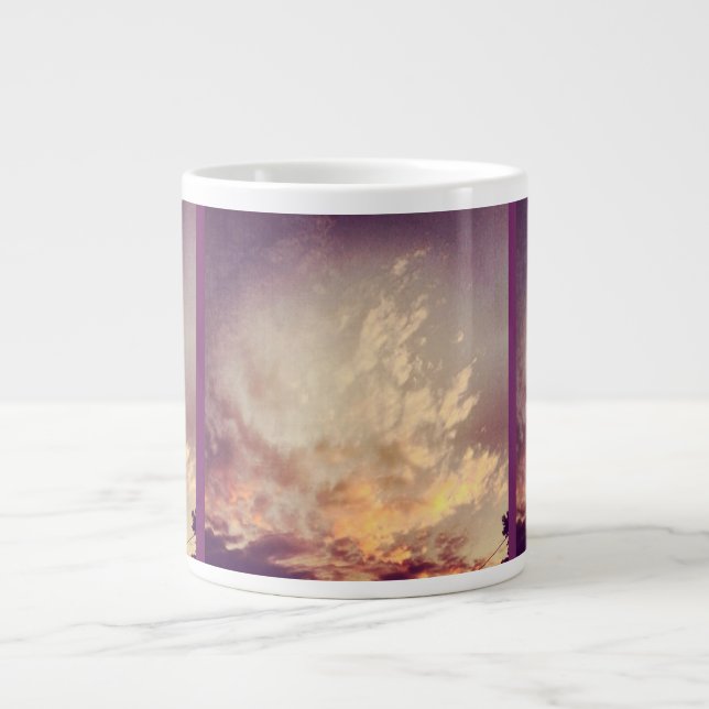 SUNSET CLOUDS KOPP JUMBO MUGG (Framsidan)
