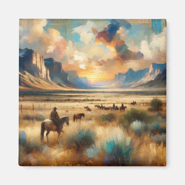 sunset Corral: Prairie Magnet (Framsidan)
