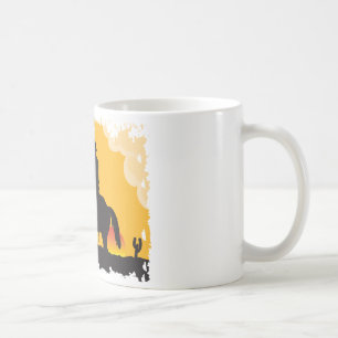 Sunset Cowboy Kaffemugg