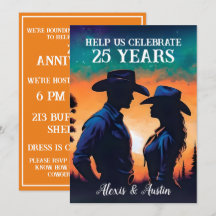 Sunset Cowboy och Cowgirl 25-årsjubileum