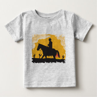 Sunset Cowboy T Shirt