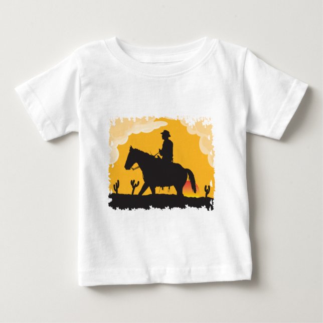 Sunset Cowboy Tee (Framsida)
