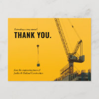 Sunset Crane Construction | Minimalt Tack