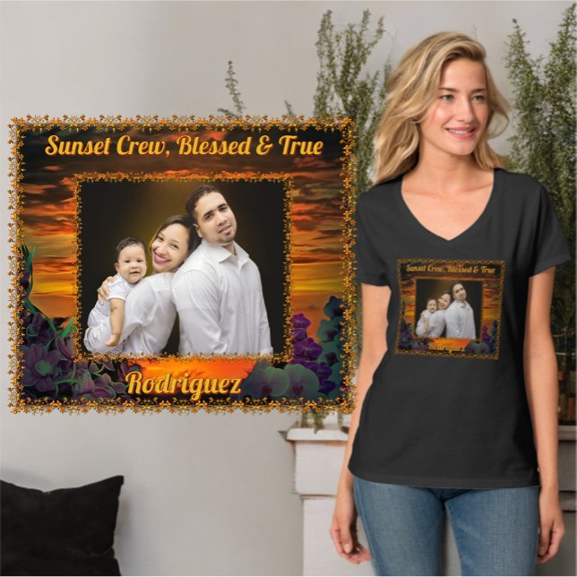 Sunset Crew Saliga & Sanna 2584 T Shirt (Skapare uppladdad)