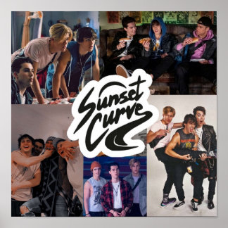 Sunset Curve Collage från JATP Poster
