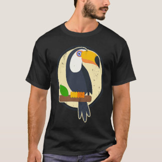 Sunset Cute Bird Animals Exotic Plants Nature Bird T Shirt