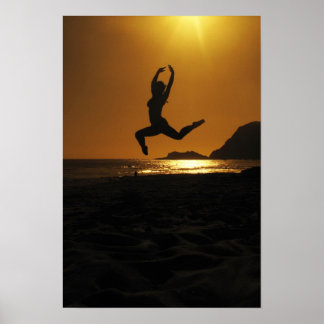 Sunset-dans Poster