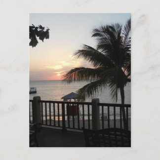 Sunset Doktor Cave Beach Mo Bay Jamaica Vykort