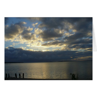Sunset Drama Hälsningskort