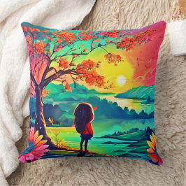 Sunset Dreamer vid floden Kudde