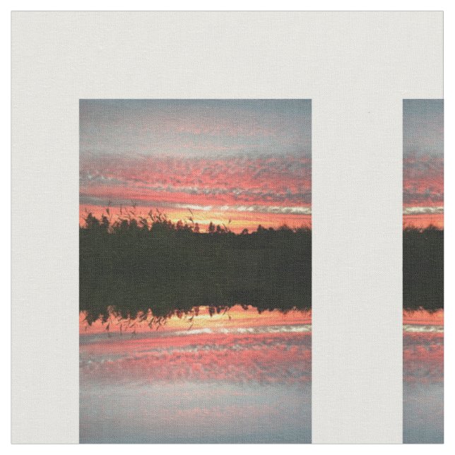 Sunset Dreams Fabric Tyg (Närbild)