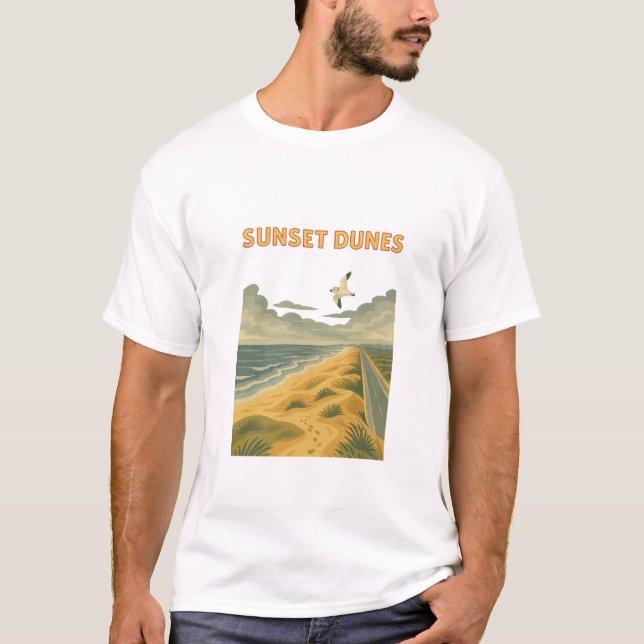 Sunset Dunes T-Shirt (Framsida)