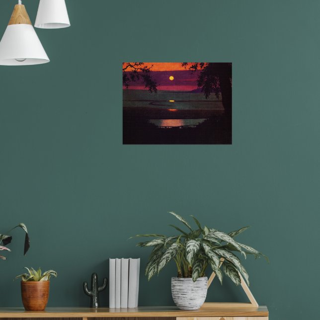 Sunset - Felix Vallotton Poster (Vardagsrum 1)