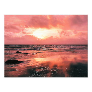 SUNSET FOTOTRYCK