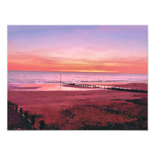 SUNSET FOTOTRYCK