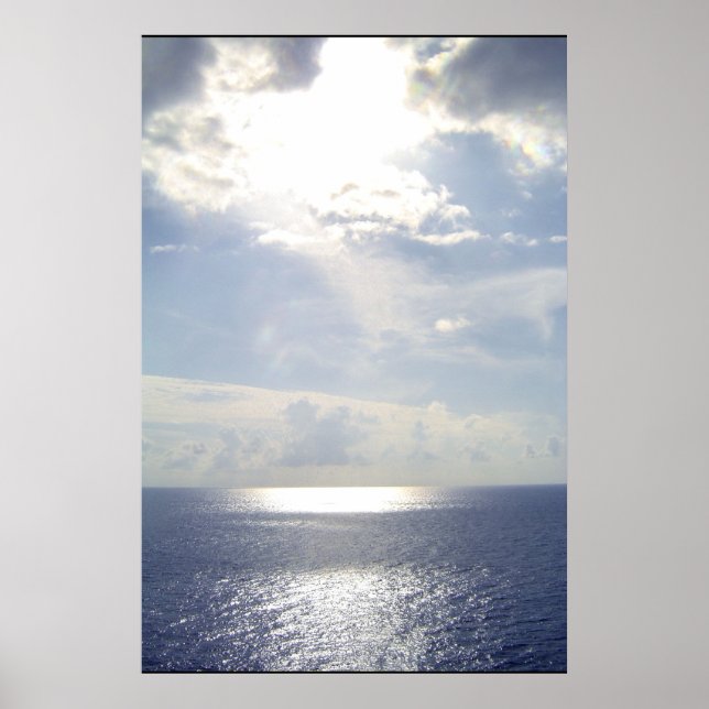 Sunset från St. Thomas Poster (Framsidan)
