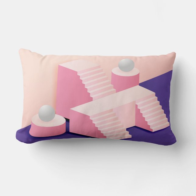 Sunset Fusion Throw Pillow Lumbarkudde (Framsida)
