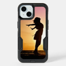 Sunset Girl iphone case