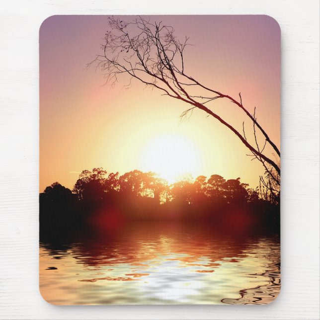 Sunset Glow Mousepad Musmatta (Framsidan)