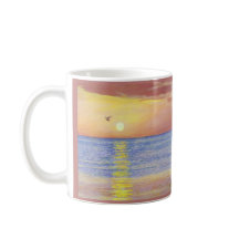 ’SUNSET GULL NAPLES FLORIDA’ COFFEE MUGG