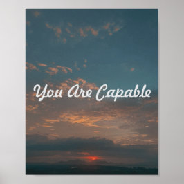 Sunset Himlar Poster