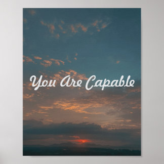 Sunset Himlar Poster